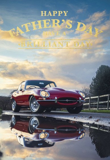 Father's Day Card- Car