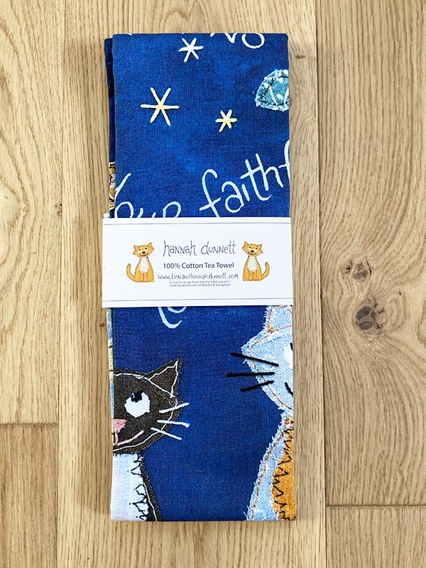Your Love Lord Reaches to the Heavens Tea Towel - Image 2