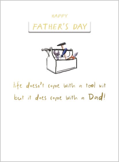 Father's Day Card- Tool Kit