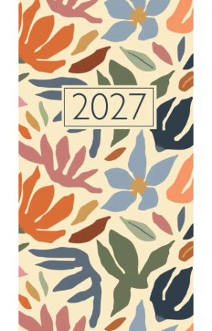 Church Pocket Book Diary with Lectionary 2027, Floral