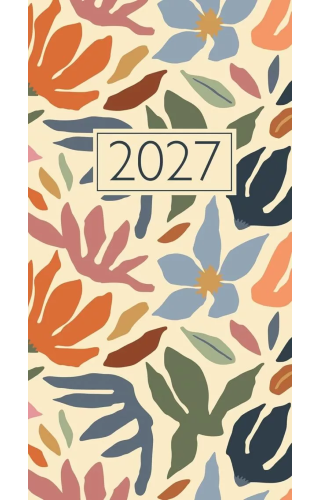 Church Pocket Book Diary with Lectionary 2027, Floral