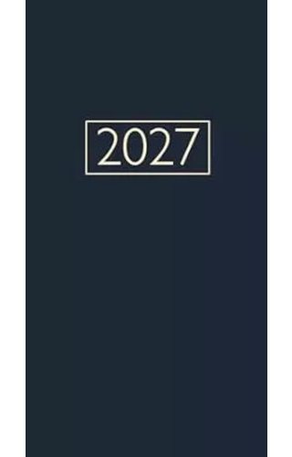 Church Pocket Book Diary with Lectionary 2027, Navy