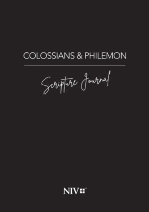 Colossians & Philemon NIV Scripture Journal