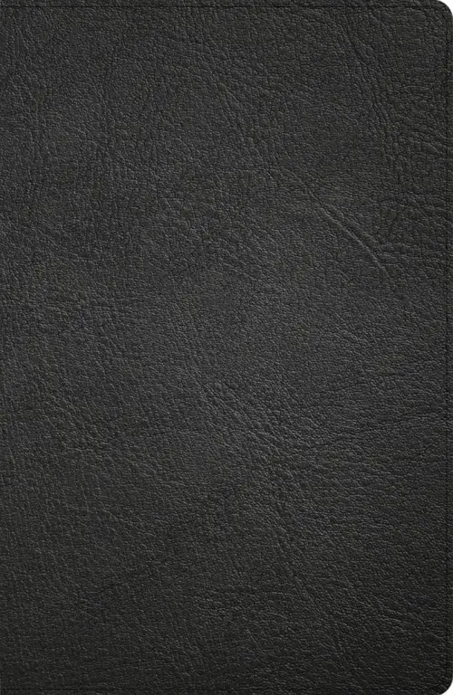 CSB Large Print Personal Size Reference Bible, Digital Study Edition, Black Genuine Leather