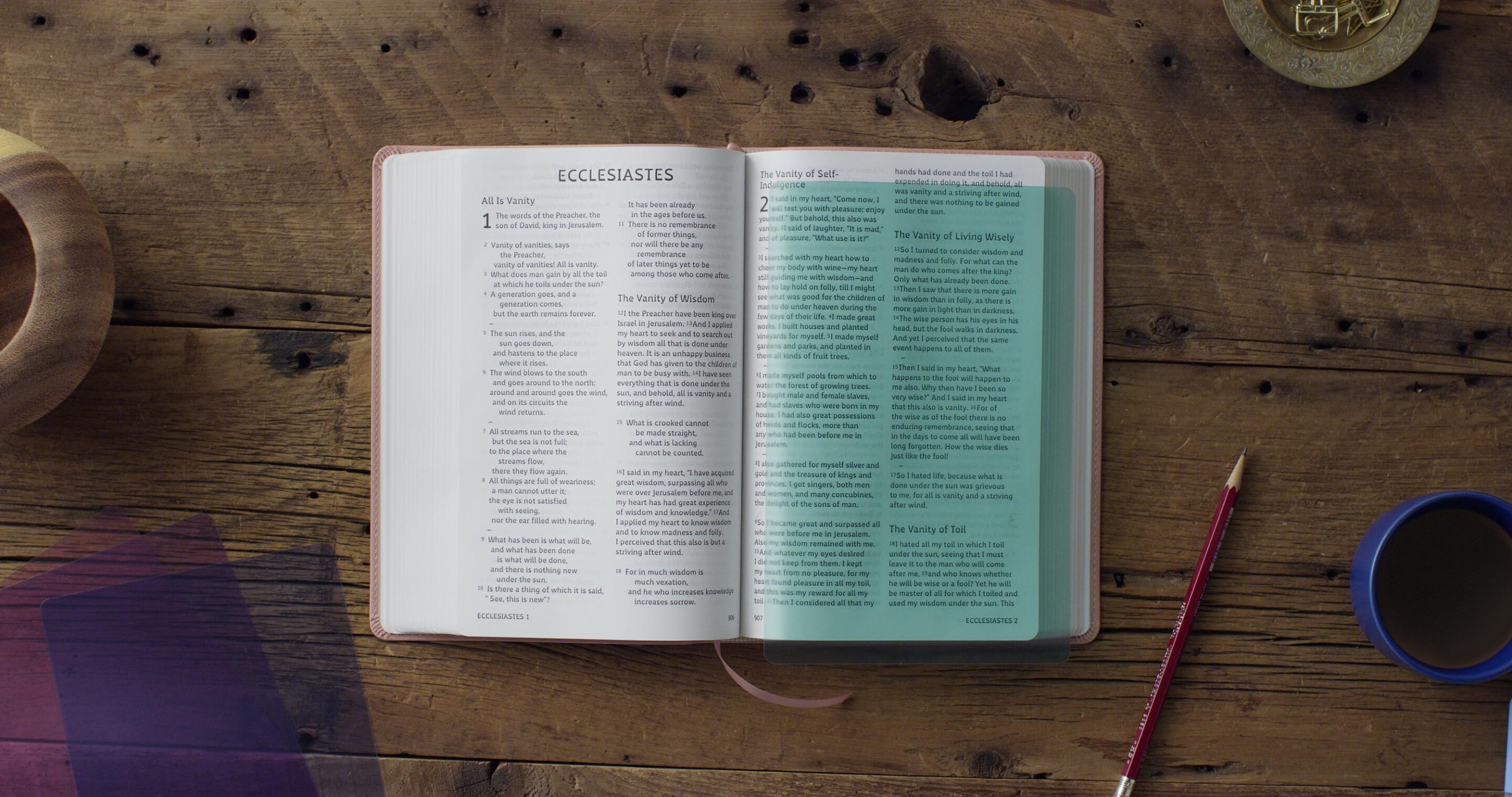 ESV Holy Bible: Dyslexia-Friendly Edition, Blush Rose - Image 3