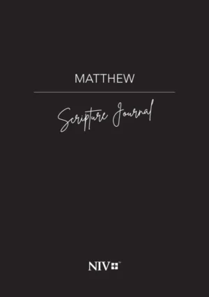 Matthew NIV Scripture Journal