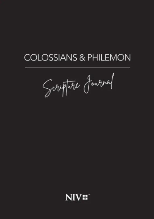 Colossians & Philemon NIV Scripture Journal