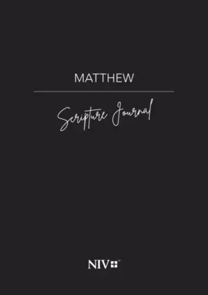 Matthew NIV Scripture Journal