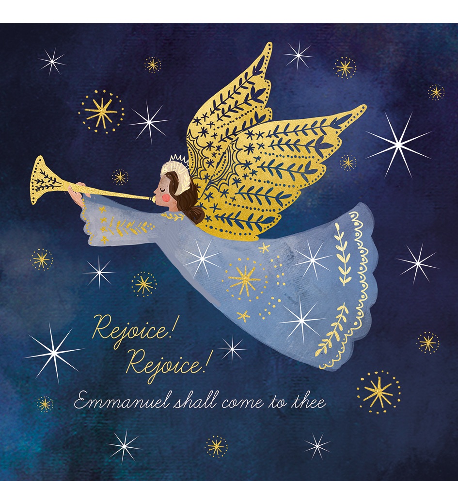 TLM - Rejoicing Angel Christmas Cards (Pack of 10)