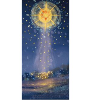 TLM - Shining Star Christmas Cards (Pack of 10)