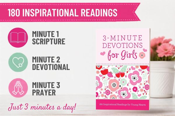 3-Minute Devotions for Girls - Image 2