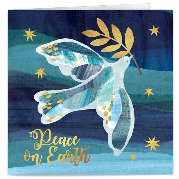 Dove of Peace Luxury Christian Christmas Cards - Pack of 10