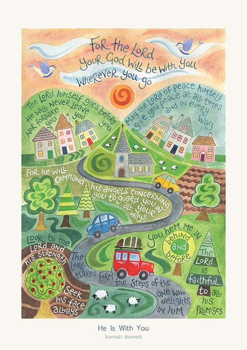He Is With You Card