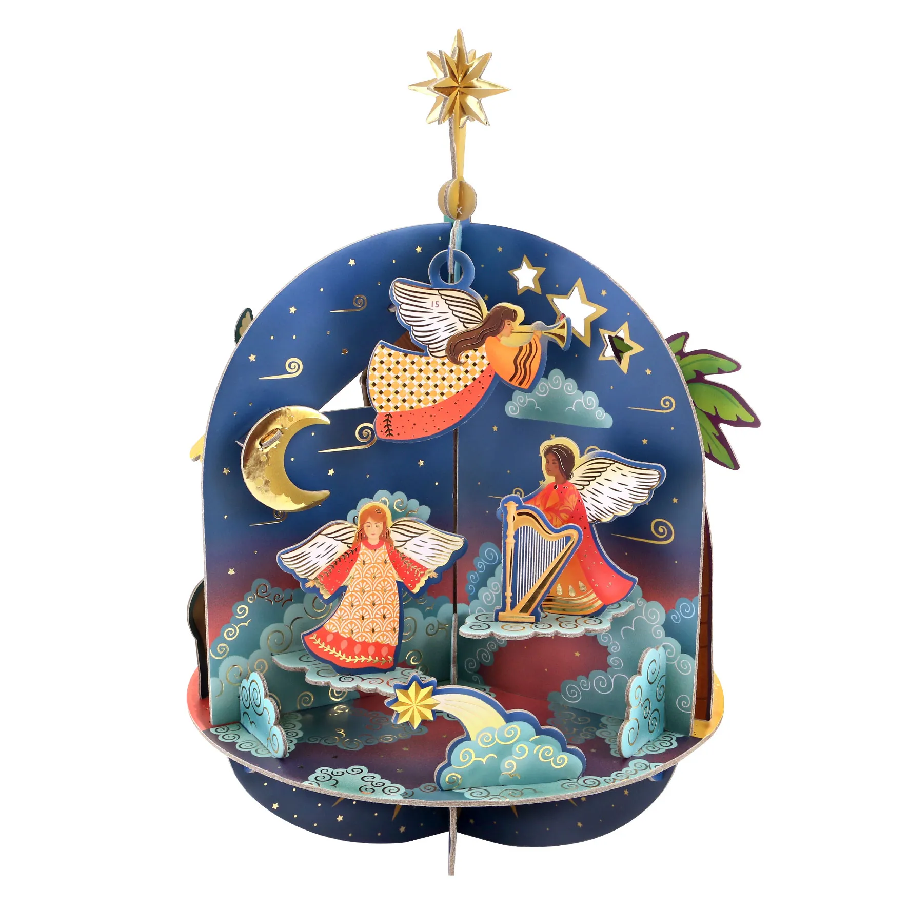 Nativity Pop & Build 3D Advent Calendar - Image 3