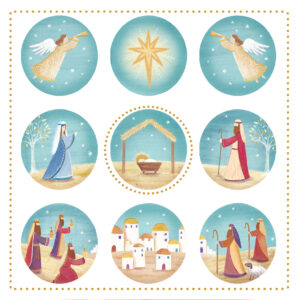 Tearfund - Nativity Circles - (Pack of 10)