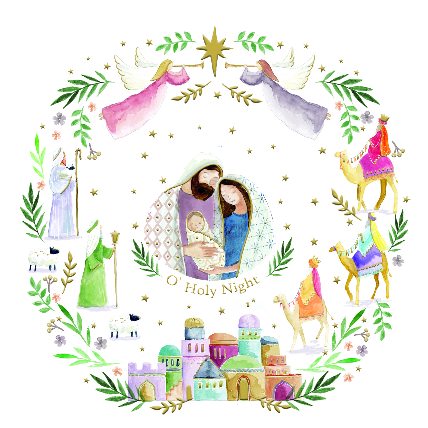 Tearfund - Oh Holy Night - (Pack of 10)