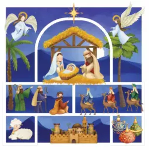 Compassion Pack: Cute Nativity (10)
