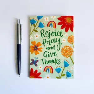 Rejoice - A6 Recycled Notebook