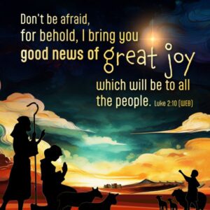 Behold Christian Christmas Cards - Pack of 10