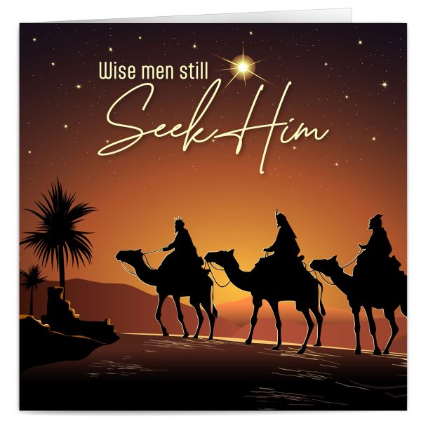 Seek Him Luxury Christian Christmas Cards - Pack of 10