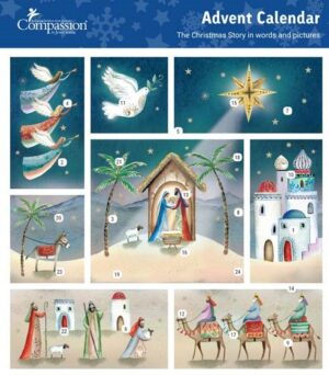 Sq. Advent Calendar: Christmas Scene
