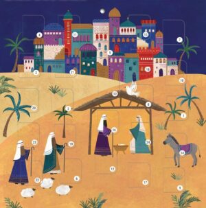 Sq. Advent Cal. Card: A Saviour Is Born