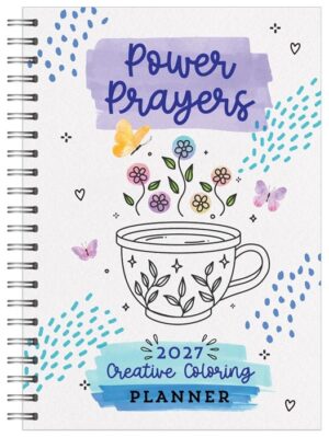 2027 Power Prayers Creative Colouring Planner