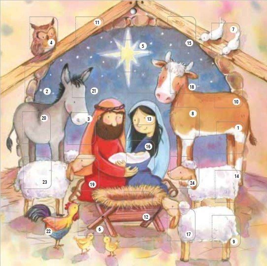 Sq. Advent Calendar: In A Stable