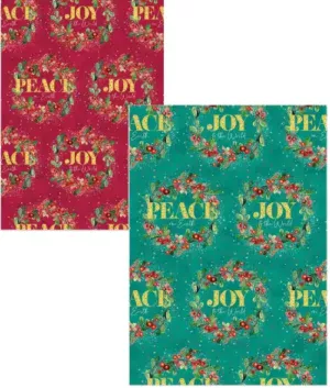 Peace and Joy Gift Wrap